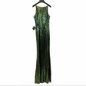 NWT Lulus Chic Celebration Sequin Maxi Dress SizeM
